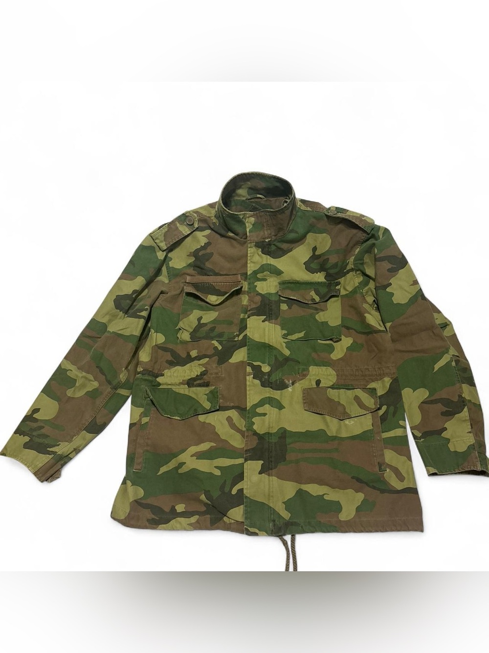 Arizona Jean Company Men's Camouflage Field Jacket - Green/Brown Camo